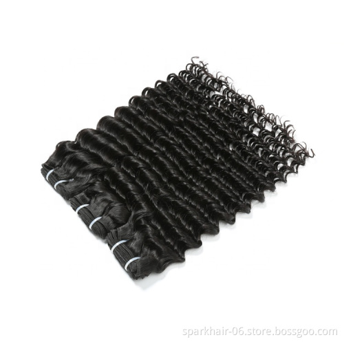 10a 100% raw virgin Brazilian human hair wave, Cuticle Aligned Deep Curly Wave Hair Extension, Wholesale Mink Virgin Hair Bundle